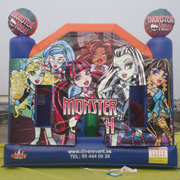 inflatable castles Monster High